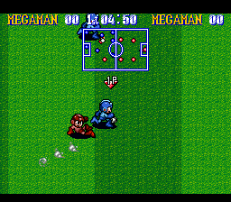 Megaman's Soccer (USA) In game screenshot